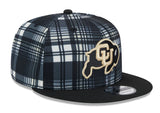 Colorodo Buffaloes Plaid New Era 9FIFTY SnapBack Hat