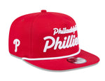 Philladelphia Phillies  New Era “The Golfer” Team Text A-Frame Snapback Hat