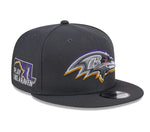 New NFL Baltimore Ravens New Era 9FIFTY 2024 Draft Day SnapBack Hat - Grey