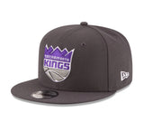 Sacramento Kings New Era 9FIFTY Grey Basic SnapBack Hat