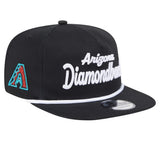 Arizona Diamondbacks Team Text “The Golfer” MLB New Era Script Snapback Hat Cap