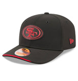San Francisco 49ers 2026 New Era Sideline 9SEVENTY Stretch-Snap Hat -Black