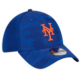 New York Mets Camo New Era 39THIRTY Mesh-back Flex Fit Hat Cap