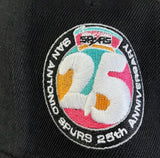 San Antonio Spurs Official Mitchell & Ness 25th Anniversary Hardwood Classic SnapBack Hat