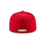 Kansas City Cheifs New Era 59fifty Fitted Hat-Red