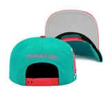 San Antonio Spurs Official Mitchell & Ness Jumbotron Hardwood Classic SnapBack Hat
