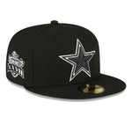 Dallas Cowboys New Era 59FIFTY Super Bowl 27 Side Patch Fitted Hat