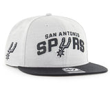 San Antonio Spurs '47 Brand Captain Chain Shot Snapback Cap