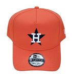 Houston Astros Orange 9FORTY New Era “A-Frame” Adjustable SnapBack