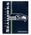 Seattle Seahawks 50” x 60” Royal Plush Signature Throw Blanket