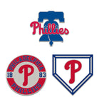 Philadelphia Phillies 3-Piece Collector Pin Set
