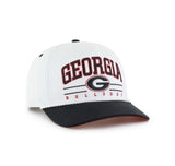 Georgia Bulldogs Official White Roscoe Rope ‘47 Brand Hitch SnapBack Hat