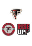 Atlanta Falcons 3 piece Pin Set