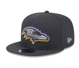 New NFL Baltimore Ravens New Era 9FIFTY 2024 Draft Day SnapBack Hat - Grey