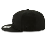 Denver Broncos Official Black Out New Era 9FIFTY SnapBack Hat
