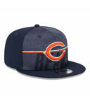Chicago Bears 2023 Training New Era 9FIFTY SnapBack Hat - Navy