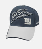 New York Giants Super Bowl XLVI Champions Locker Room Stretch-Fit Reebok Hat Cap