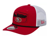 San Francisco 49ers New Era 9SEVENTY Patch Rope Stretch-Snap Trucker Hat