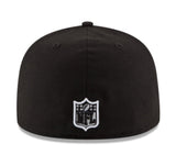 Houston Texans New Era 59FIFTY White Outline Fitted Hat