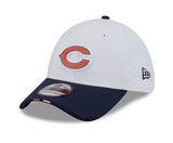Chicago Bears 2025 New Era 39THIRTY Training Flex-Fit Cap