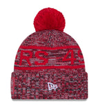 San Francisco 49’ers New Era Sideline Cuffed Knit Pom Beanie