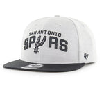 San Antonio Spurs '47 Brand Captain Chain Shot Snapback Cap