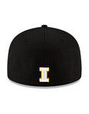 Iowa Hawkeyes New Era 59fifty Fitted Hat- Black