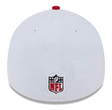 San Francisco 49ers 2023 New Era 39THIRTY Sideline Flex Fit- White/Red