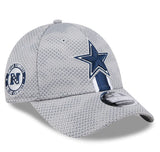 Dallas Cowboys 2024 9FORTY Sideline SnapBack Hat- Grey