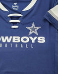 Dallas Cowboys Woman’s Fanatics Bling Draw Play Fashion Jersey