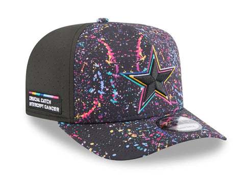 Dallas Cowboys 2025 Crucial Catch New Era 9FIFTY Mid-Crown A Frame Snapback Hat