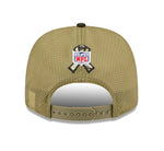 Dallas Cowboys 2025 New Era 9SEVENTY Salute to Service Sideline SnapBack Hat