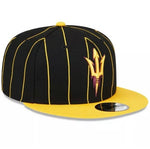 Arizona State University Sun Devils New Era Snapback Hat Classic Gold Stripe Cap