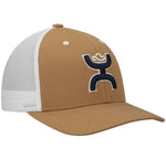 Dallas Cowboys HOOey Trucker Logo Tan/White hat