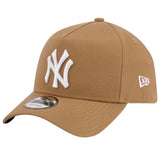 New York Yankees Khaki 9FORTY New Era “A-Frame” Adjustable SnapBack
