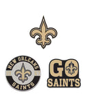 New Orleans Saints 3 piece Pin Set