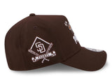San Diego Padres Looney Toons Multi-Logo New Era 9FORTY Snapback Hat