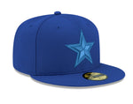 Dallas Cowboys Royal Blue 59FIFTY Fitted Hat-Royal Blue