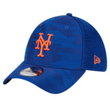 New York Mets Camo New Era 39THIRTY Mesh-back Flex Fit Hat Cap