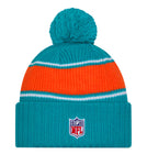 Miami Dolphins NFL 2024 Sideline New Era Beanie - Teal