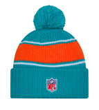 Miami Dolphins NFL 2024 Sideline New Era Beanie - Teal