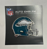 Philadelphia Eagles Helmet Acrylic-Metallic Auto Emblem