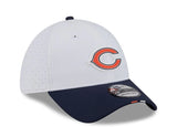 Chicago Bears 2025 New Era 39THIRTY Training Flex-Fit Cap