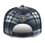 Colorodo Buffaloes Plaid New Era 9FIFTY SnapBack Hat