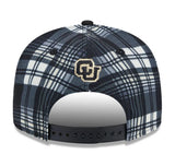 Colorodo Buffaloes Plaid New Era 9FIFTY SnapBack Hat