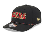San Francisco 49ers Official Rivalry New Era 9SEVENTY Rope SnapBack Hat
