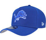 Detroits Lions A-FRAME New Era 9FORTY Royal Blue SnapBack Hat