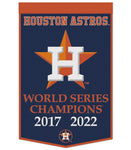 Houston Astros 24”x38” Wool Dynasty Champ Banner