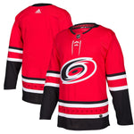 Carolina Hurricanes Authentic Red Home Adidas Hockey Jersey