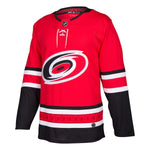 Carolina Hurricanes Authentic Red Home Adidas Hockey Jersey